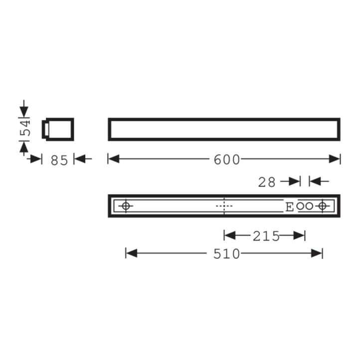 Trilux Applique LED Acuro 1000nw ET01, protection renforcée