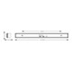 Trilux Applique LED pour bac 1200 O 2500-840 ET Montigo#6473740
