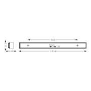 Trilux Applique LED pour bac 1200 O 2500-840 ET Montigo#6473740-3