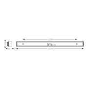 Trilux Applique LED pour bac 1500 O 3300-840 ET Montigo#6474140-3