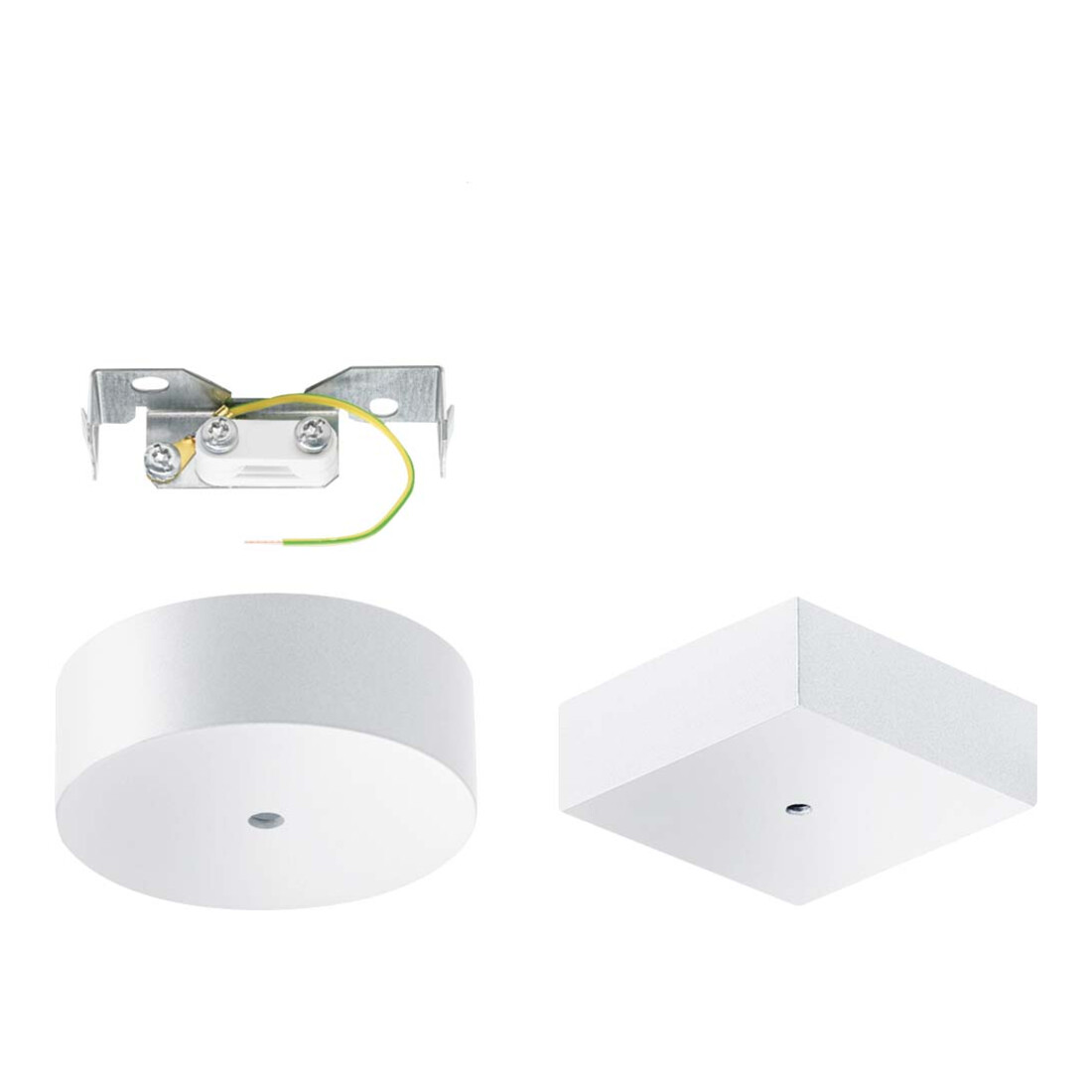 Trilux Boîte de raccordement plafond carrée, si-gr ZAE 03