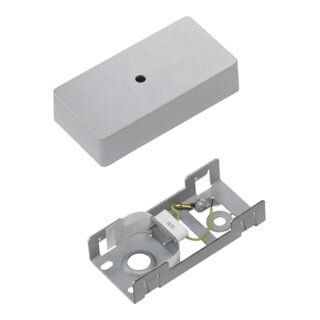Trilux Deckenanschlussdose silbergrau ZAR/03