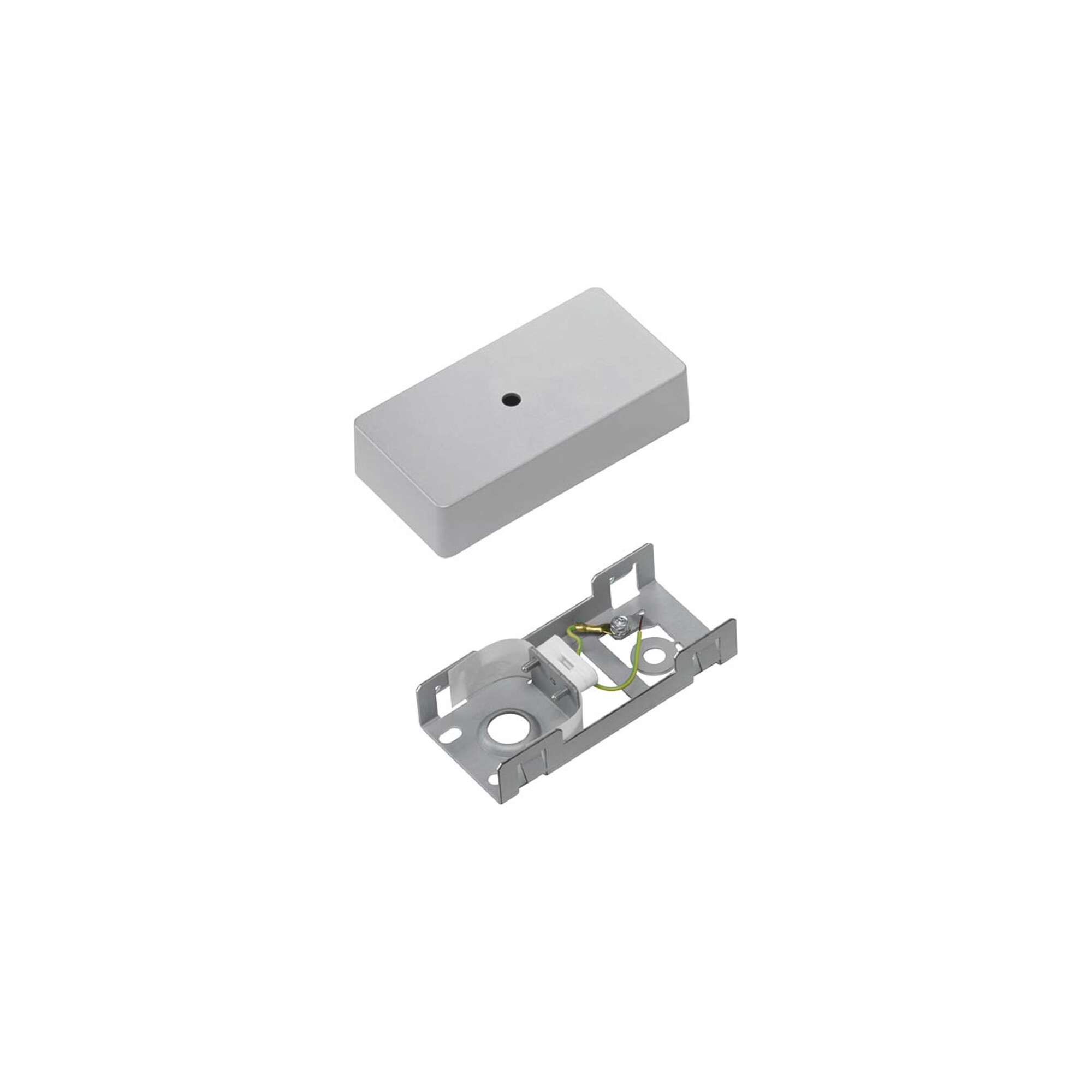 Trilux Deckenanschlussdose silbergrau ZAR/03