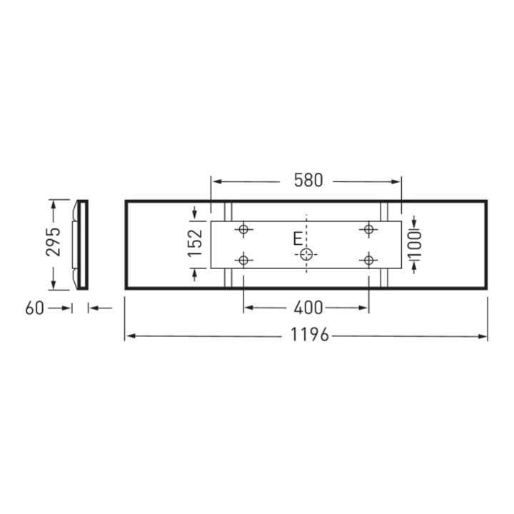 Trilux LED-Anbauleuchte 4000K ws Siella G4 D2#7016640