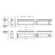 Trilux Luminaire LED suspendu/à fixer 4000K DALI LuceoS D/H2#7017951