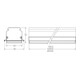 Trilux Support d'appareils LED 1474 mm 4000K 7651 LW#9002017168