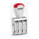 trodat Datumstempel Classic 54070 18x3mm silber