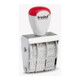 trodat Datumstempel Classic 54131 26x4mm silber