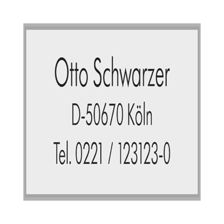 TRODAT Textstempel Printy 53536 m. Gutschein für die Stempelplatte
