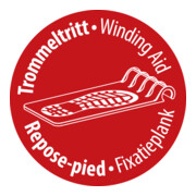 Trommeltrede voor kabelhaspel met trommel Ø 240/290mm (frame Ø 18mm)-2