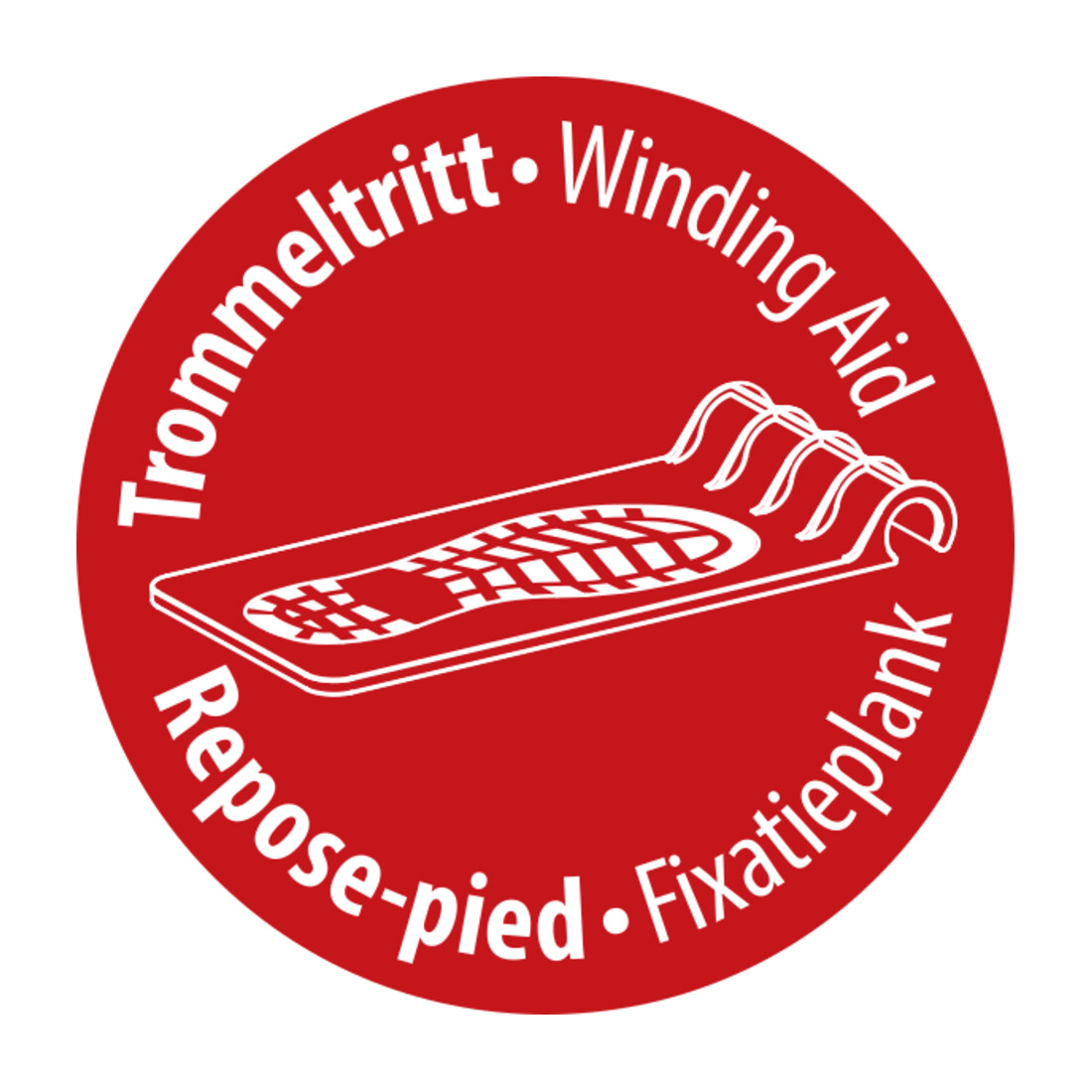 Trommeltrede voor kabelhaspel met trommel Ø 240/290mm (frame Ø 18mm)