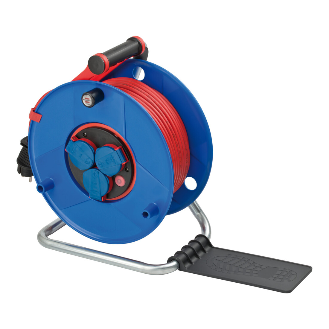 Trommeltritt für Kabeltrommel mit Trommel Ø 240/290mm (Gestell Ø 18mm)