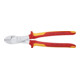 KNIPEX-Werk Tronchese laterale tipo forte 74 06 250, isolata VDE, 250mm-3