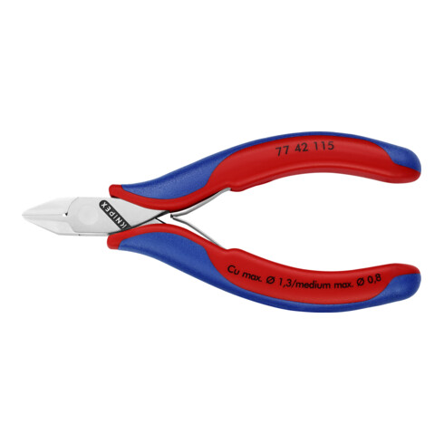 KNIPEX-Werk Tronchese laterale per elettronica 77 42 115, 115mm