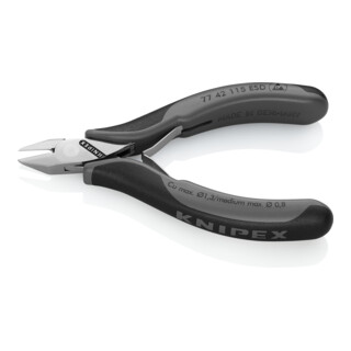 KNIPEX Tronchese laterale per elettronica ESD