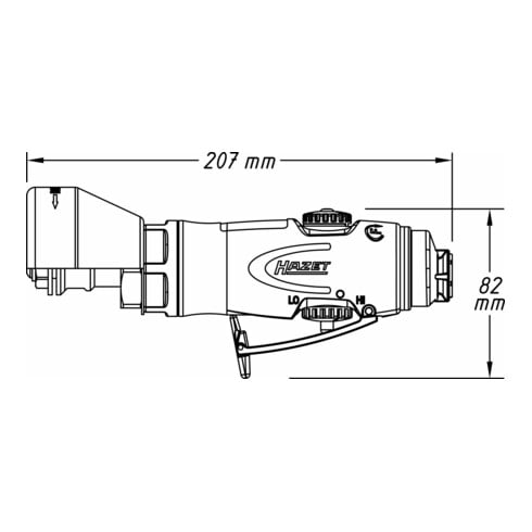 Tronçonneuse 9033-10 HAZET