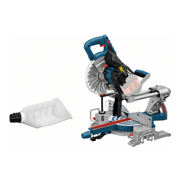Tronçonneuse à batterie Bosch BITURBO GCM 18V-216, version solo, sans batterie ni chargeur