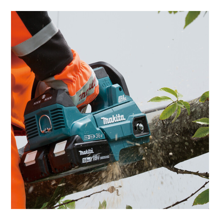 Tronçonneuse à batterie Makita 2x18 V (DUC256Z)