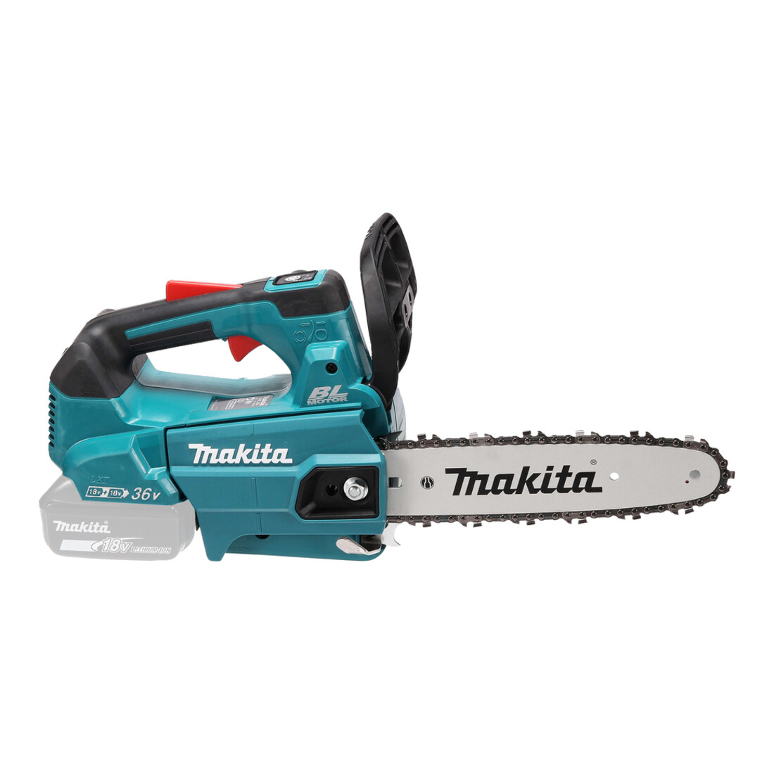 Tronçonneuse à batterie Makita 2x18 V (DUC256Z)