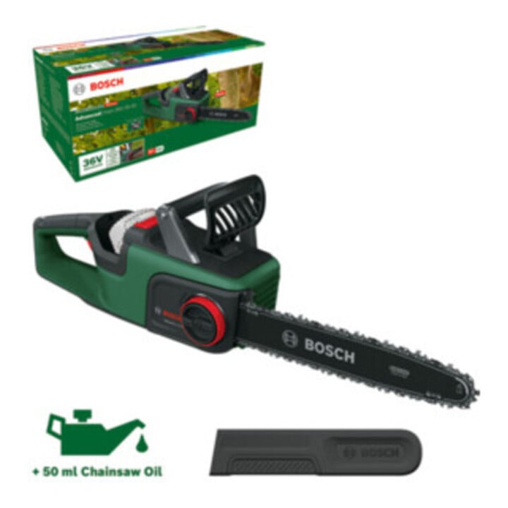 Tronçonneuse à chaîne sans fil AdvancedChain 36V-35-40 Bosch, Solo