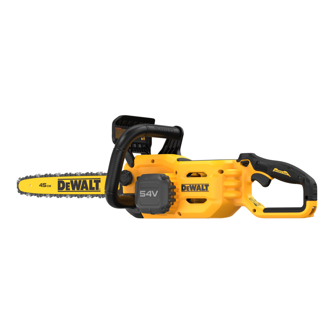 Tronçonneuse à chaîne sans fil DEWALT 54 volts 45cm (sans brosse) - Version de base DCMCS574N-XJ