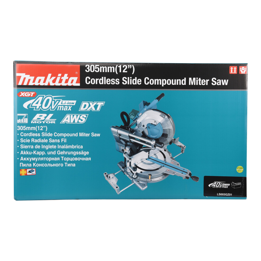 Tronçonneuse sans fil Makita 40V LS003GZ01