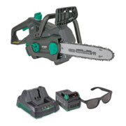 Tronçonneuse sans fil STIER 3611L 36 V 12" + batterie 2,5 Ah + chargeur rapide + lunettes de soleil gratuites-1