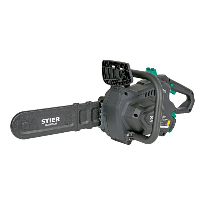 Tronçonneuse sans fil STIER 3611L 36 V 30 cm + batterie 36 V 2,5 Ah + chargeur rapide 36 V 3 A + batterie gratuite