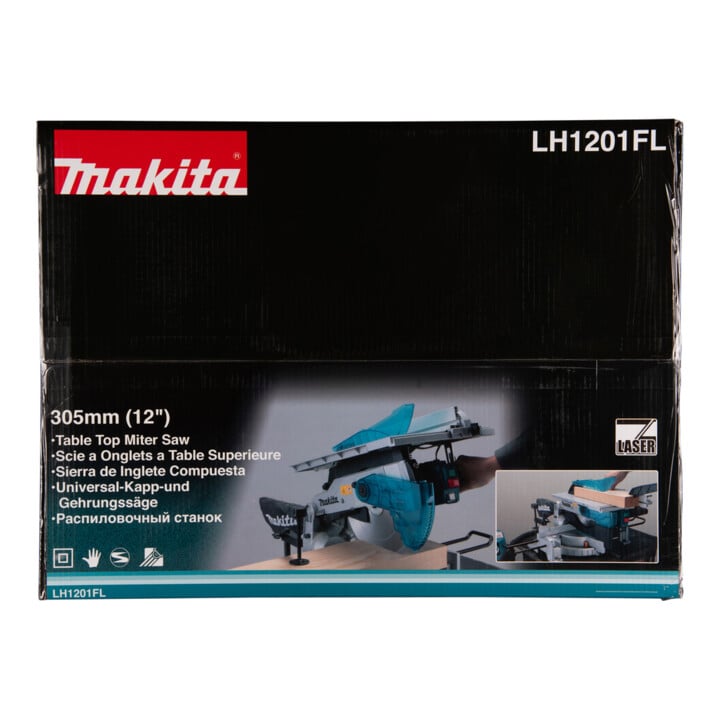 Tronçonneuse, scie à onglets et scie à table Makita LH1201FL