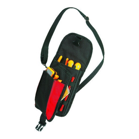 Trousse à outils 556 TB l.240xH.180mm en polyester poches av.dragonne/bandoulièr