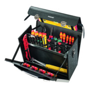 Trousse à outils Parat 460 x 210 x 340 mm (l x P x H) 33 l en cuir bovin HDPE corps renforcée en aluminium