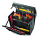 Trousse à outils Parat 460 x 210 x 340 mm (l x P x H) 33 l en cuir bovin HDPE corps renforcée en aluminium-1