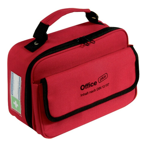 Trousse de premiers secours Office Plus, rouge