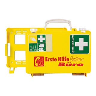 Trousse de premiers secours Söhngen bureau DIN13157 plus extension 260x170x110mm