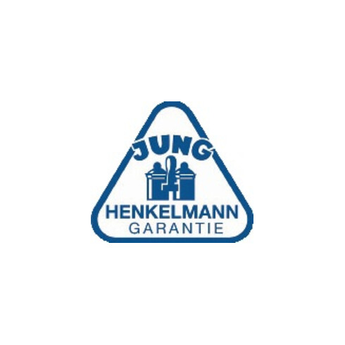 Spatule Jung-Henkelmann en stuc inoxydable, avec manche en hêtre