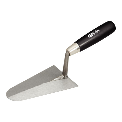 Outils KS Truelle à crépir, ronde, avec manche en bois