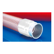 Tube à sertir vissable de qualité alimentaire Norres pour AIRDUC® 356