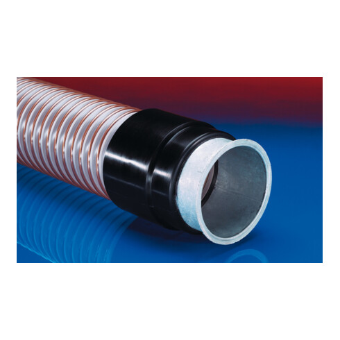 Tube évasé Norres à visser pour AIRDUC® 356 noir