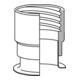 Tube évasé Norres à visser pour AIRDUC® 356 noir-2