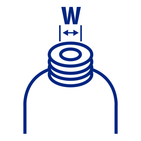 Tube de siphonnage pour nourrices métalliques 20 L (à raccourcir pour l’utilisation de 5 + 10 L)