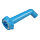 Tube de sortie pour nourrice à eau PROFI bleu, PE-HD pour réf. 816500 + 816700-1