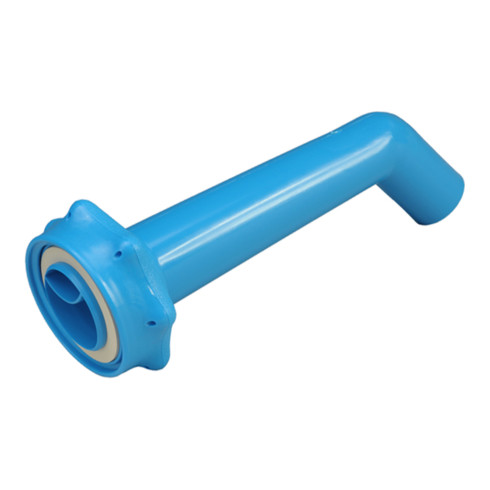 Tube de sortie pour nourrice à eau PROFI bleu, PE-HD pour réf. 816500 + 816700