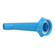 Tube de sortie pour nourrice à eau PROFI bleu, PE-HD pour réf. 816500 + 816700-2