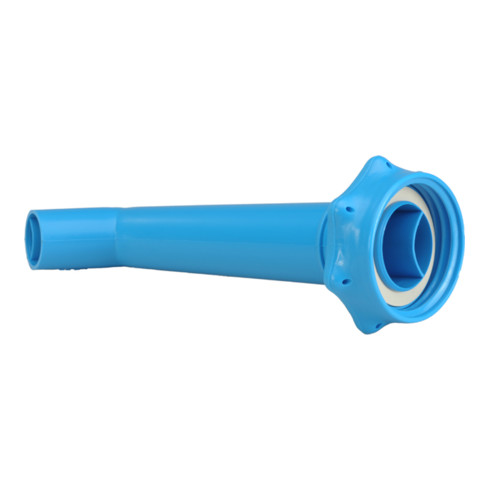 Tube de sortie pour nourrice à eau PROFI bleu, PE-HD pour réf. 816500 + 816700
