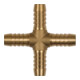 Tubulures de raccords p. tuyau croisées LW 9 L1 54 mm RIEGLER-1