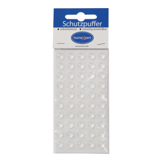 Türanschlagdämpfer 10mm Ku. klar selbstklebend