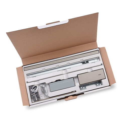 Türdämpfer ActiveStop aufliegend silber HLT GEZE