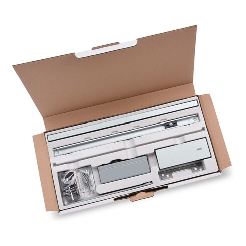 Türdämpfer ActiveStop aufliegend silber HLT GEZE