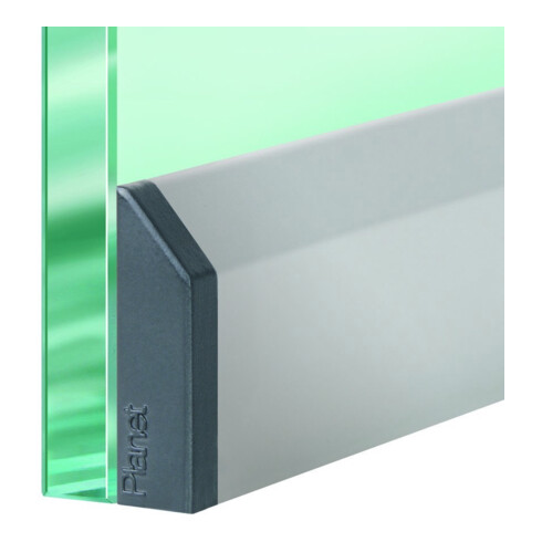 Türdichtung KG-SM-Set schmal 1-s.L.834mm Alu.silberf.GLT PLANET