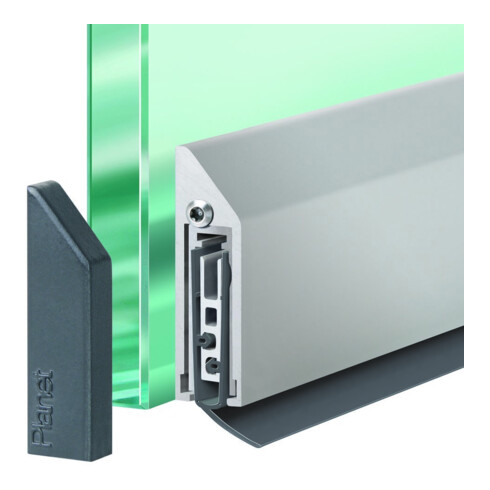 Türdichtung KG-SM-Set schmal 1-s.L.834mm Alu.silberf.GLT PLANET